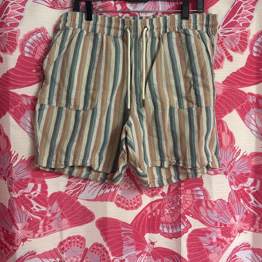 Pact Multicolor Striped Women Shorts